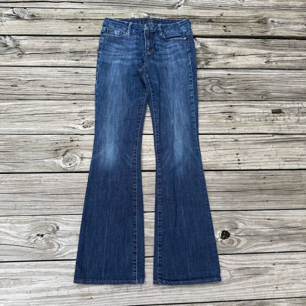 Joe’s Jeans Dark Wash Blue Mid Rise Flare Jeans